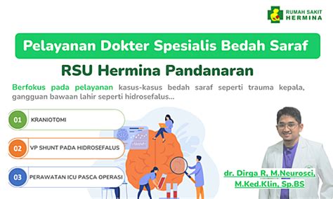 Hermina Hospitals Neurosurgery Service At Rsu Hermina Pandanaran