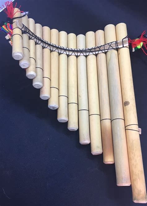 Amazing Handmade Peruvian Curve Chill Pan Flute 13 Pipes Etsy