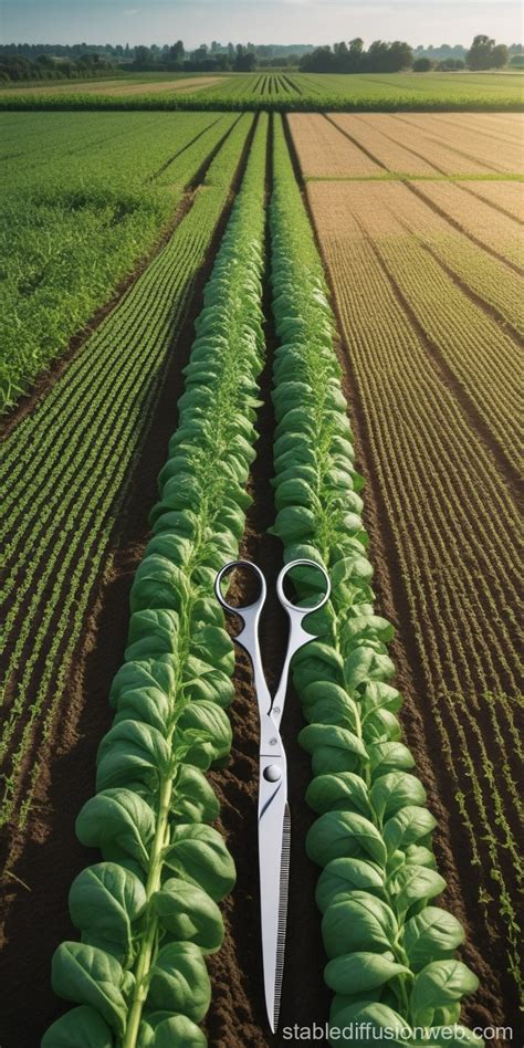 Genetically Modified Crops And Crispr Technology Stable Diffusion Online