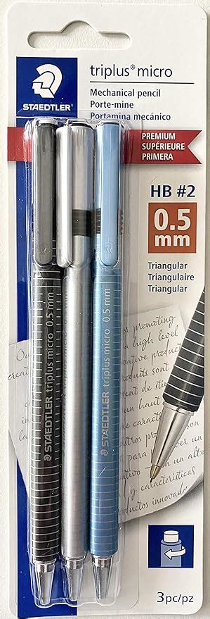 Staedtler Triplus Micro Mm Lead Retractable Mechanical Pencil With