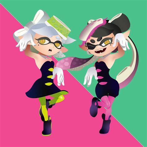 Callie and marie by SansSND on DeviantArt