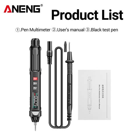 ANENG A3009 Pen Type Multimeter Intelligent Voice Broadcast Pen Tester