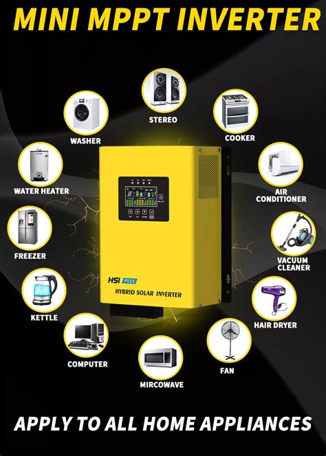 Hybrid Mini Inverter Hsi Plus Series 1 12kw Marwell Solar