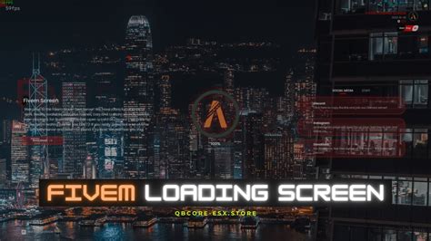 Fivem Loading Screen Script Fivem Qbcore Gaming Gtav Youtube