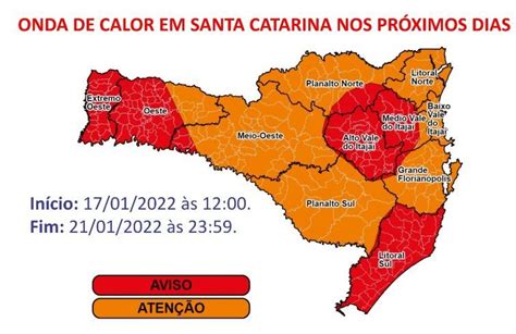 Calor Com Máximas Históricas Vai Até O Final De Janeiro Em Sc