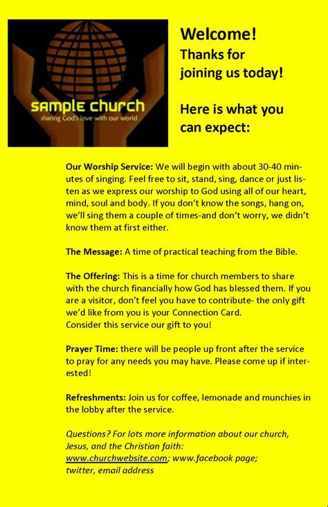 Why And How To Create A Digital Church Bulletin Effective Church Communications