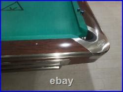 Brunswick Gold Crown V Professional Used Pool Table Good Condition