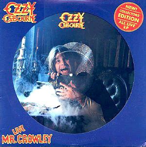 Ozzy Osbourne - Mr. Crowley Live EP Lyrics and Tracklist | Genius