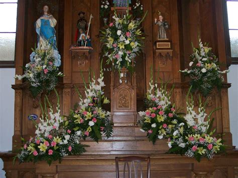 Arreglos Florales Para Altar De Iglesia