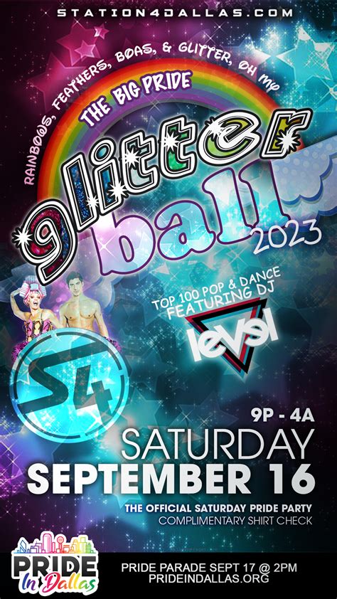 The Big Pride Glitter Ball Station 4 Party At The Block LGBTQ