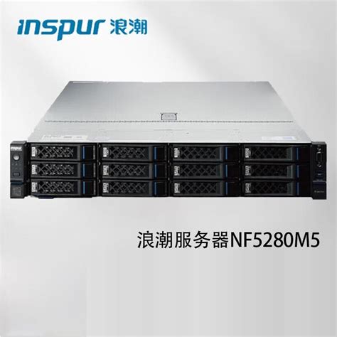 服务器工作站 浪潮inspur Nf5280m5 机架式服务器 2u Intel 至强金牌 21ghz 40核 Ddr4 256gb