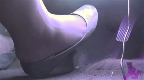 Wife Pedal Pumping Driving In Flats And Fishnets European Porn Xhamster