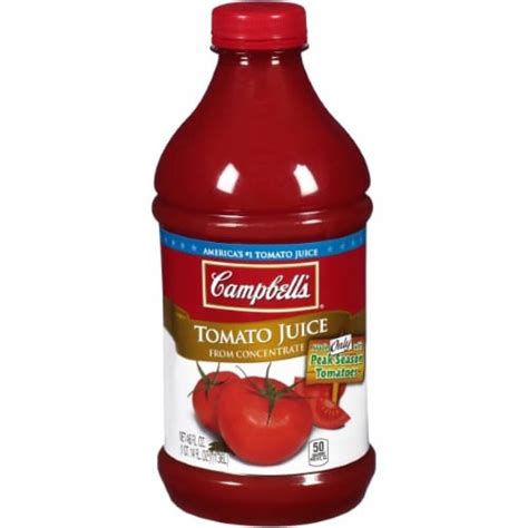 Campbell S Tomato Juice Oz Pack Of Packs Kroger