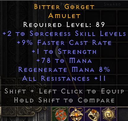 Crafted Sorc Ammy 2 Fcr Mana All Res Topic D2jsp