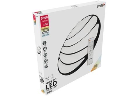 Avide LED Mennyezeti Lámpa Helen CCT 48W Távirányítóval Avide LED