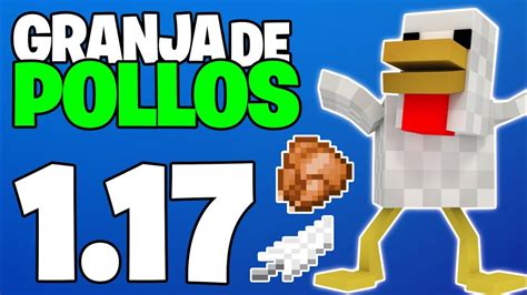 Como Hacer Una Granja De Pollos En Minecraft 1171 Tutorial Youtube