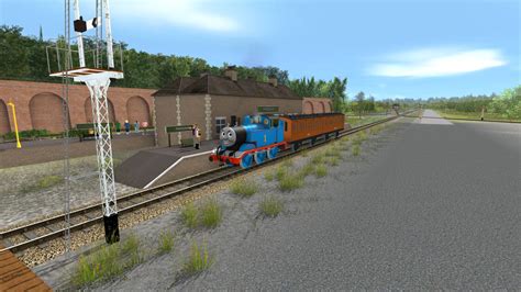 Thomas at Ffarquhar Station by AikoHeiwaIsAwsum on DeviantArt