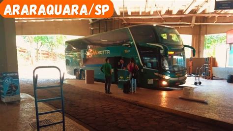 Movimentação De Ônibus Na Rodoviária De Araraquara YouTube