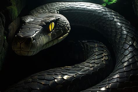 The Titanoboa Inside The Stone Sarcophagus By Natanael Cardoso Playground