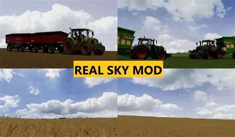 Mod Real Dynamic Sky Mod V Fs Farmingsimulator App