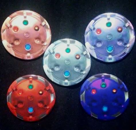 Trollhunters Amulet Gemstone Backing Set Based On The Netflix Series