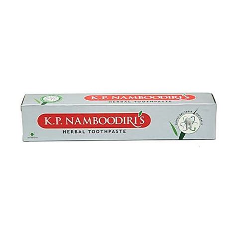 Buy Kp Namboodiris Tooth Paste Herbal 100 Gm Online At Best Price