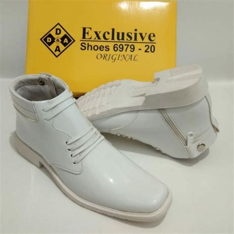 Jual Sepatu Pdh Dinas Pdu Pria Exclusive Putih Ready Shopee Indonesia