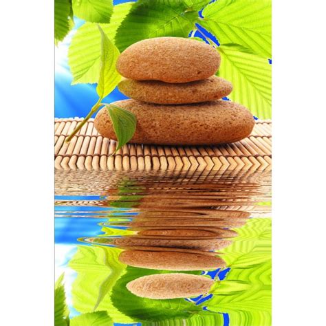 Sticker Frigidaire Décoration Nature Zen Sur Bamboo