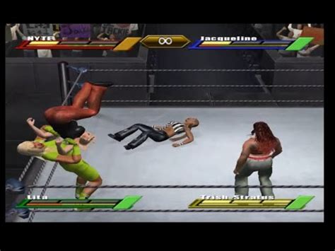 WrestleMania X8 NINTENDO GAMECUBE Womens SubMission Battle Royal YouTube