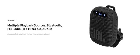 Jbl Wind Fm Bluetooth Handlebar Speaker Mobopro