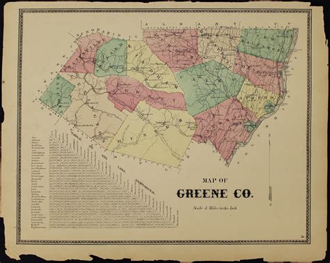 Atlas Of Greene County New York The Vedder Research Library