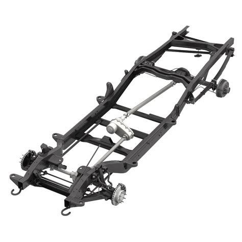 Pickup Truck Chassis 7 3d Render Digital Art By Nnavas3d