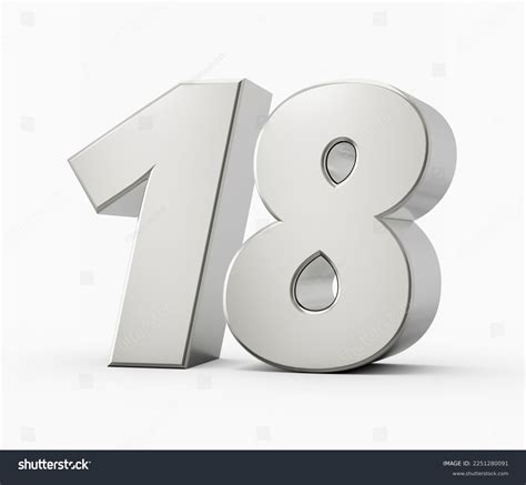 Number 18 Clipart