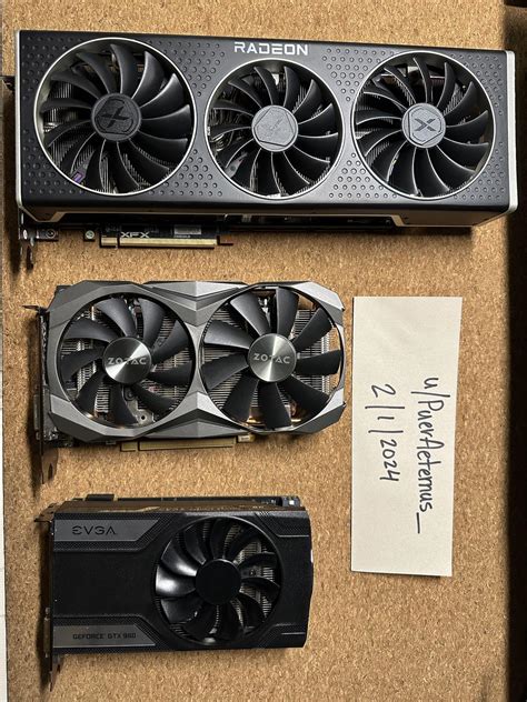 Usa Mn H Xfx Merc 319 6900xt 16gb Zotac 1070ti Mini 8gb Evga Gtx