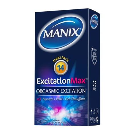 Manix MANIX EXCITATION MAX -14 Preservatifs - Prix pas cher | Jumia CI