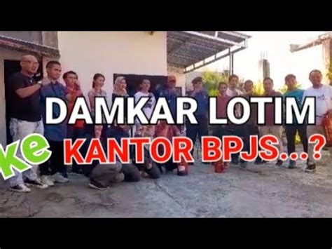 Damkarmat Lombok Timur Menuju Kantor Bpjs Cabang Selong Youtube