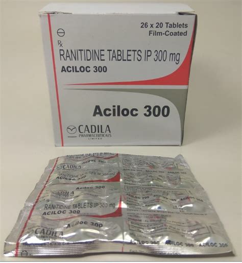 Aciloc 300mg Ranitidine Reynoldmeds