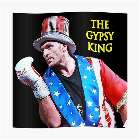 Tyson Fury Gypsy King Posters Redbubble