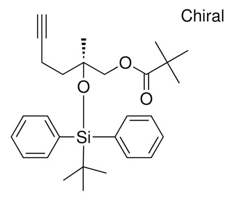 S Tert Butyl Diphenyl Silyl Oxy Methyl Hexynyl Pivalate