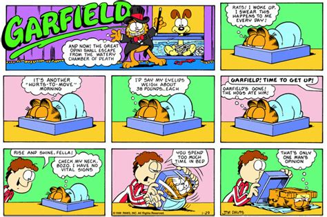 Garfield January 1989 Comic Strips Garfield Wiki Fandom Powered By