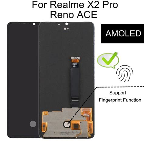 6 5 AMOLED For OPPO Realme X2 Pro RMX1931 LCD Display Touch Screen