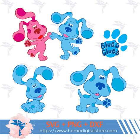 Blues Clues SVG PNG DXF