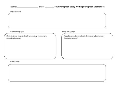 Free Printable Worksheets On Paragraph Writing Worksheet24