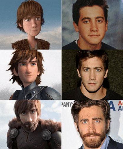 If Im Not Wrong They Modelled Hiccup After Jake Gyllenhaal But