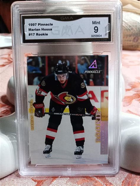 1997 Pinnacle 17 Marian Hossa Rookie RC 9 Mint EBay