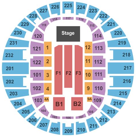 Seating Chart For Scope Arena Norfolk Va Pe