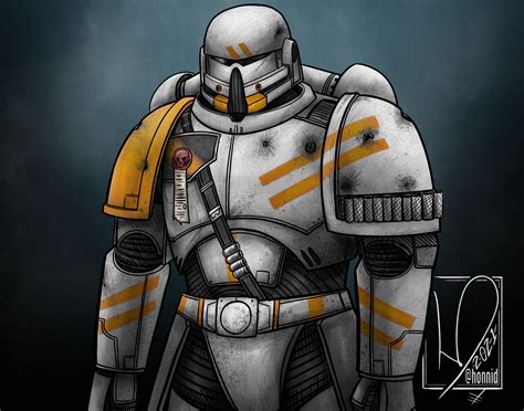 212 Airborne Astartes Star Wars Warhammer40k By Honnid Honni