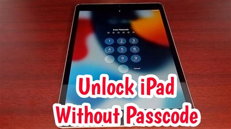 Unlock Ipad Without Passcode And Without Itunes 2024 Method How To Unlock Ipad Forgot Passcode