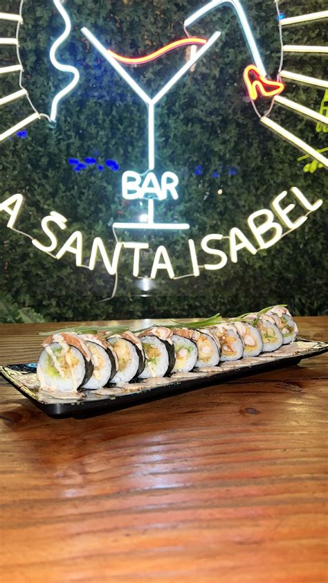 Maki Acevichado Roll 10 Piezas Bar Santa Isabel