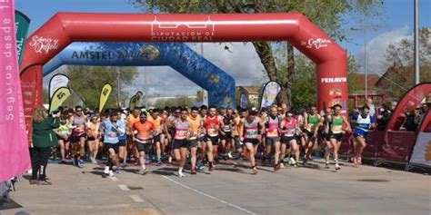 Mohamed Massat y Gema Fernández ganan los 10 kilómetros de Alcázar de